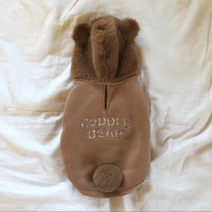 cuddle bear dog hoodie
